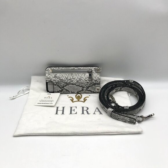 Hera Cases Gray I Phone Case With Wallet Crossbody - Picture 11 of 11